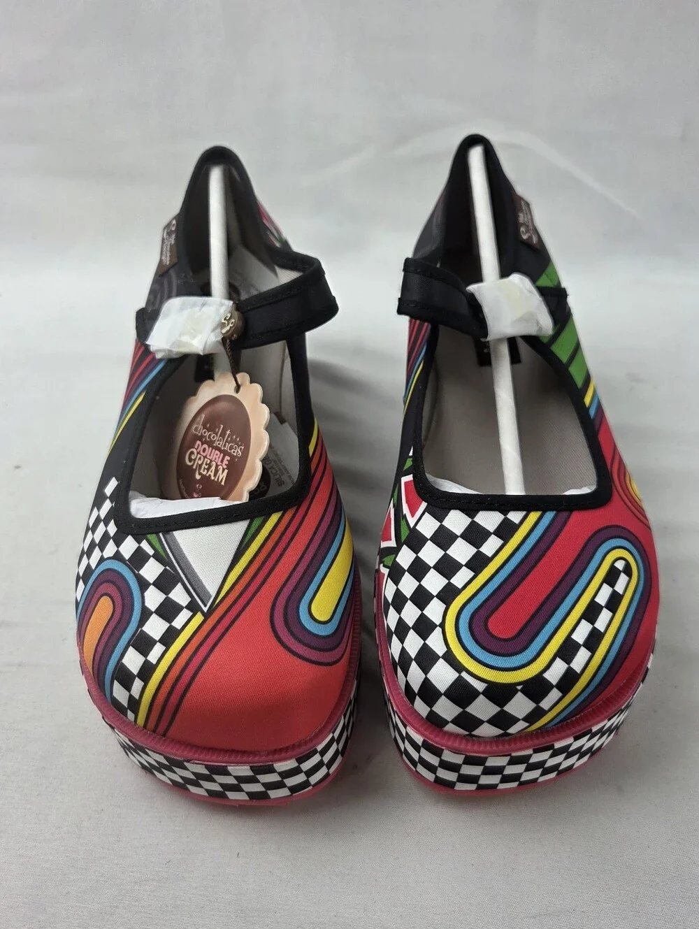 Hot Chocolate Design Chocolaticas 1980s Mary Jane Platforms Size 7